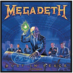 Megadeth - Rust In Peace Standard Patch