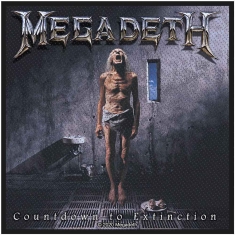 Megadeth - Countdown To Extinction Standard Patch
