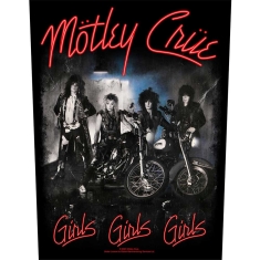 Motley Crue - Girls, Girls, Girls Back Patch