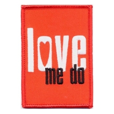 The Beatles - Love Me Do Standard Patch