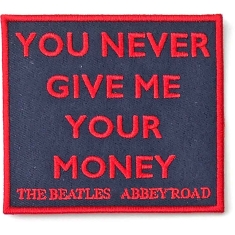The Beatles - You Never Give Me Your Money Woven Patch