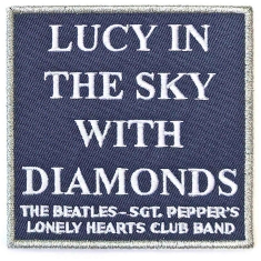 The Beatles - Lucy In The Sky... Woven Patch