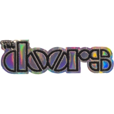 The Doors - Sonic Silver Logo Woven Patch