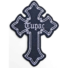 Tupac - Cross Woven Patch
