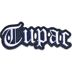 Tupac - Cut-Out Logo Woven Patch