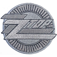 Zz Top - Metallic Logo Woven Patch