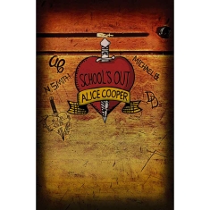 Alice Cooper - School's Out Textile Poster