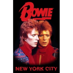 David Bowie - New York City Textile Poster