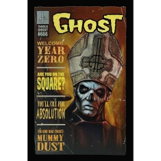Ghost - Magazine Textile Poster