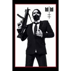 Marilyn Manson - Machine Gun Textile Poster