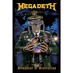 Megadeth - Symphony Of Destruction Textile Poster