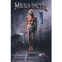 Megadeth - Countdown To Extinction Textile Poster
