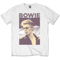 David Bowie - Smoking Uni Wht    S