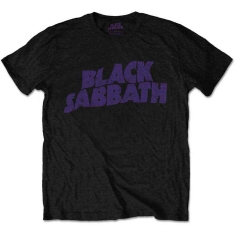 Black Sabbath - Vintage Wavy Logo Uni Bl