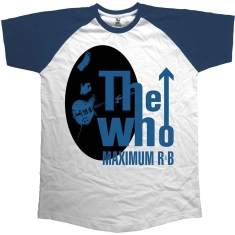 The Who - Maximum R&B Uni Navy/Wht S/S Raglan:2Xl