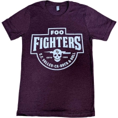 Foo Fighters - Sf Valley Uni Maroon 