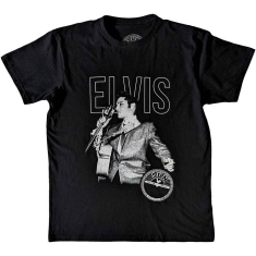 Elvis Presley - Elvis Live Portrait Uni Bl 