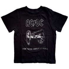 Ac/Dc - About To Rock Toddler Bl T-Shirt