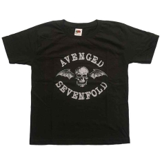 Avenged Sevenfold - Classic Deathbat Boys T-Shirt Char