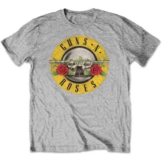 Guns N Roses - Classic Logo Boys T-Shirt Heather