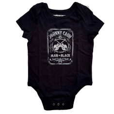 Johnny Cash - Man In Black Toddler Bl Babygrow