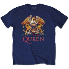 Queen - Queen Classic Crest Boys Navy   34