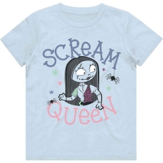 Disney - Tnbc Scream Queen Girls T-Shirt Lht Blue