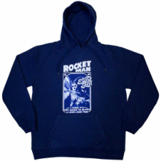 Elton John - Rocketman - Feather Suit Blue Hoodie 