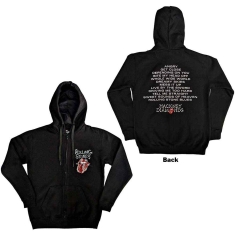 Rolling Stones - Hackney Diamonds Tracks Bl Zip Hoodie 