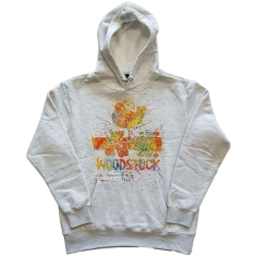 Woodstock - Splatter Uni Off Wht Hoodie 