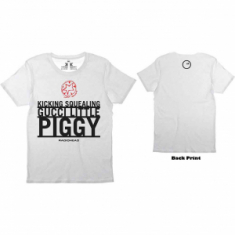 Radiohead - Gucci Piggy Uni Wht T-Shirt