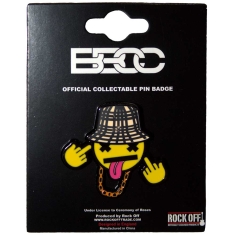 Bbcc - Disrespectful Emoji Pin Badge