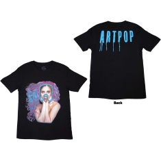 Lady Gaga - Artpop Goggles Uni Bl T-Shirt  (M)