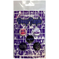 Deep Purple - Logo Button Badge Pack