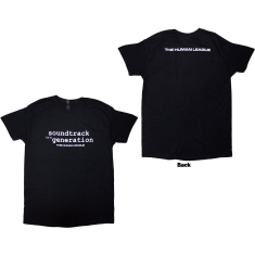 Human League - Soundtrack To A Generation Uni Bl T-Shirt
