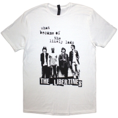 The Libertines - What Became Of The Likely Lads Uni Wht T-Shirt