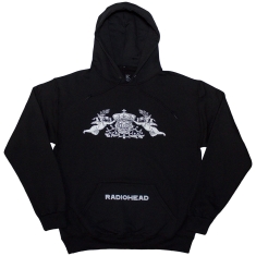 Radiohead - Bearhead Crest Uni Bl Hoodie