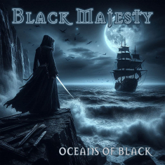 Black Majesty - Oceans Of Black (Blue Marbled Vinyl LP)