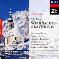 Bach - Musica Sacra - Juloratoriet in the group CD / Klassiskt at Bengans Skivbutik AB (560488)