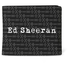 Ed Sheeran  - Symbols Pattern Wallet