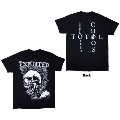 Exploited - Mohican Skull Uni Bl T-Shirt