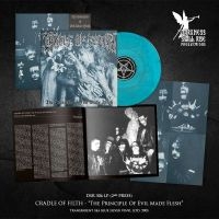 Cradle Of Filth - The Principle Of Evil Made Flesh (Transparent Sea Blue Silver Vinyl LP)