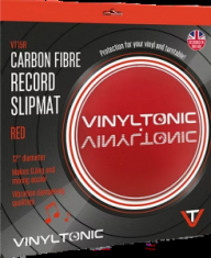 Vinyl Tonic - Carbon Fibre Slipmat (Red)