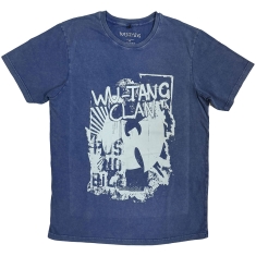 Wu-Tang Clan - Graffiti Stone Wash Uni Denim T-Shirt