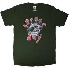 Green Day - Eye Patch Uni Green T-Shirt