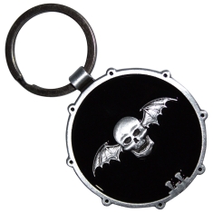 Avenged Sevenfold - Deathbat Drum Double-Sided Keychain