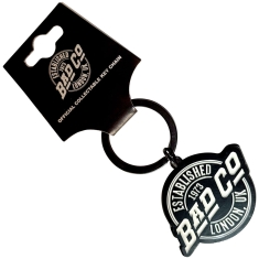 Bad Company - Est. 1973 Circle Logo Keychain
