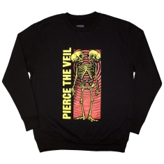 Pierce The Veil - Piercetheveil Wavy Skeleton Uni Bl Sweatshirt