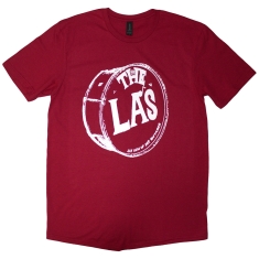 The La's - White Drum Head Logo Uni Red T-Shirt