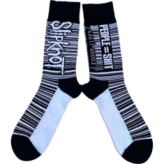 Slipknot - Barcode Uni Bl Socks (Eu 36-40)